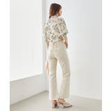 アイボリー | 美脚フレアパンツ | MAJESTIC LEGON 