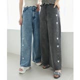 リボンビジューデニムパンツ | MAJESTIC LEGON  | 詳細画像3 