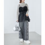 リボンビジューデニムパンツ | MAJESTIC LEGON  | 詳細画像35 