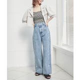 リボンビジューデニムパンツ | MAJESTIC LEGON  | 詳細画像5 