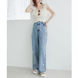 リボンビジューデニムパンツ | MAJESTIC LEGON  | 詳細画像8 