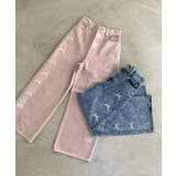 ピンク | リボンビジューデニムパンツ | MAJESTIC LEGON 