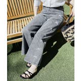 グレー | リボンビジューデニムパンツ | MAJESTIC LEGON 