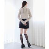 ハイウエストプレーンミニスカート | MAJESTIC LEGON  | 詳細画像13 