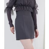 ハイウエストプレーンミニスカート | MAJESTIC LEGON  | 詳細画像7 