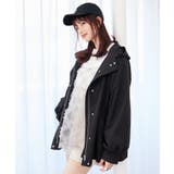 ブラック | ウエストきゅっとミディブルゾン | MAJESTIC LEGON 