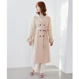 チュールレイヤードトレンチコート | MAJESTIC LEGON  | 詳細画像15 