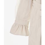 チュールレイヤードトレンチコート | MAJESTIC LEGON  | 詳細画像24 