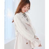 チュールレイヤードトレンチコート | MAJESTIC LEGON  | 詳細画像7 