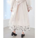 チュールレイヤードトレンチコート | MAJESTIC LEGON  | 詳細画像9 