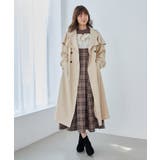 ベージュ | ケープロングトレンチコート | MAJESTIC LEGON
