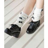 ブラック | ボリュームヒールシューズ | MAJESTIC LEGON 