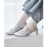 シルバー | ふかふかフィットギャザーミュール | MAJESTIC LEGON 