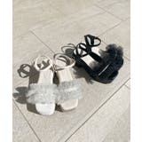 チュール×パール厚底サンダル | MAJESTIC LEGON  | 詳細画像14 