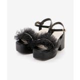 チュール×パール厚底サンダル | MAJESTIC LEGON  | 詳細画像18 