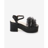 チュール×パール厚底サンダル | MAJESTIC LEGON  | 詳細画像20 