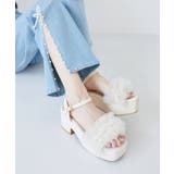 チュール×パール厚底サンダル | MAJESTIC LEGON  | 詳細画像4 