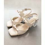 クリアビジューヒールリボンサンダル | MAJESTIC LEGON  | 詳細画像15 