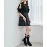 クリアビジューヒールリボンサンダル | MAJESTIC LEGON  | 詳細画像18 