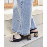 クリアビジューヒールリボンサンダル | MAJESTIC LEGON  | 詳細画像20 