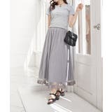 クリアビジューヒールリボンサンダル | MAJESTIC LEGON  | 詳細画像21 