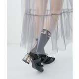 クリアビジューヒールリボンサンダル | MAJESTIC LEGON  | 詳細画像24 