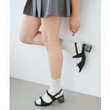 クリアビジューヒールリボンサンダル | MAJESTIC LEGON  | 詳細画像26 