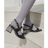 クリアビジューヒールリボンサンダル | MAJESTIC LEGON  | 詳細画像6 