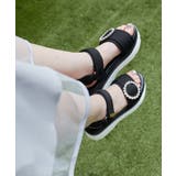 ブラック | ビジューバックルスポサン | MAJESTIC LEGON 