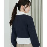 シャツドッキングニット | MAJESTIC LEGON  | 詳細画像10 