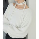 ∞チョーカーセットシャギーニット | MAJESTIC LEGON  | 詳細画像28 