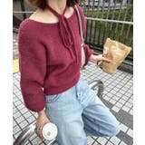 ボルドー | ∞チョーカーセットシャギーニット | MAJESTIC LEGON 