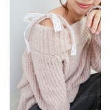 ◎レースリボンオフショルニット | MAJESTIC LEGON  | 詳細画像18 