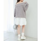 ◎レースリボンオフショルニット | MAJESTIC LEGON  | 詳細画像21 