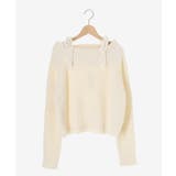 ◎レースリボンオフショルニット | MAJESTIC LEGON  | 詳細画像26 