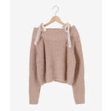 ◎レースリボンオフショルニット | MAJESTIC LEGON  | 詳細画像27 