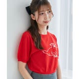 キャットジャカード半袖ニット | MAJESTIC LEGON | 詳細画像15