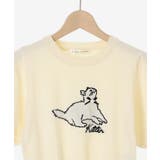 キャットジャカード半袖ニット | MAJESTIC LEGON | 詳細画像31