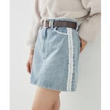 レースラインミニスカート | MAJESTIC LEGON  | 詳細画像1 