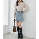 レースラインミニスカート | MAJESTIC LEGON  | 詳細画像2 