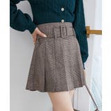 ベルトセットプリーツミニスカパン | MAJESTIC LEGON  | 詳細画像13 