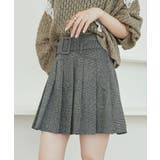 ベルトセットプリーツミニスカパン | MAJESTIC LEGON  | 詳細画像20 