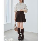 ベルトセットプリーツミニスカパン | MAJESTIC LEGON  | 詳細画像23 