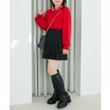 サイドベルトプリーツミニスカパン | MAJESTIC LEGON | 詳細画像3