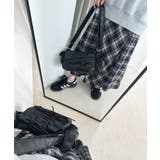 ネイビー柄 | チェックマーメイドスカート | MAJESTIC LEGON 