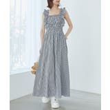 フリルショルダーレースアップワンピ | MAJESTIC LEGON  | 詳細画像2 