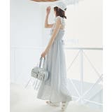 フリルショルダーレースアップワンピ | MAJESTIC LEGON  | 詳細画像25 