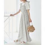 フリルショルダーレースアップワンピ | MAJESTIC LEGON  | 詳細画像34 