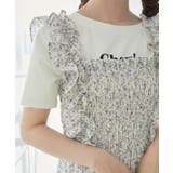 フリルショルダーレースアップワンピ | MAJESTIC LEGON  | 詳細画像38 