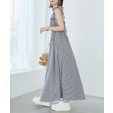 フリルショルダーレースアップワンピ | MAJESTIC LEGON  | 詳細画像4 